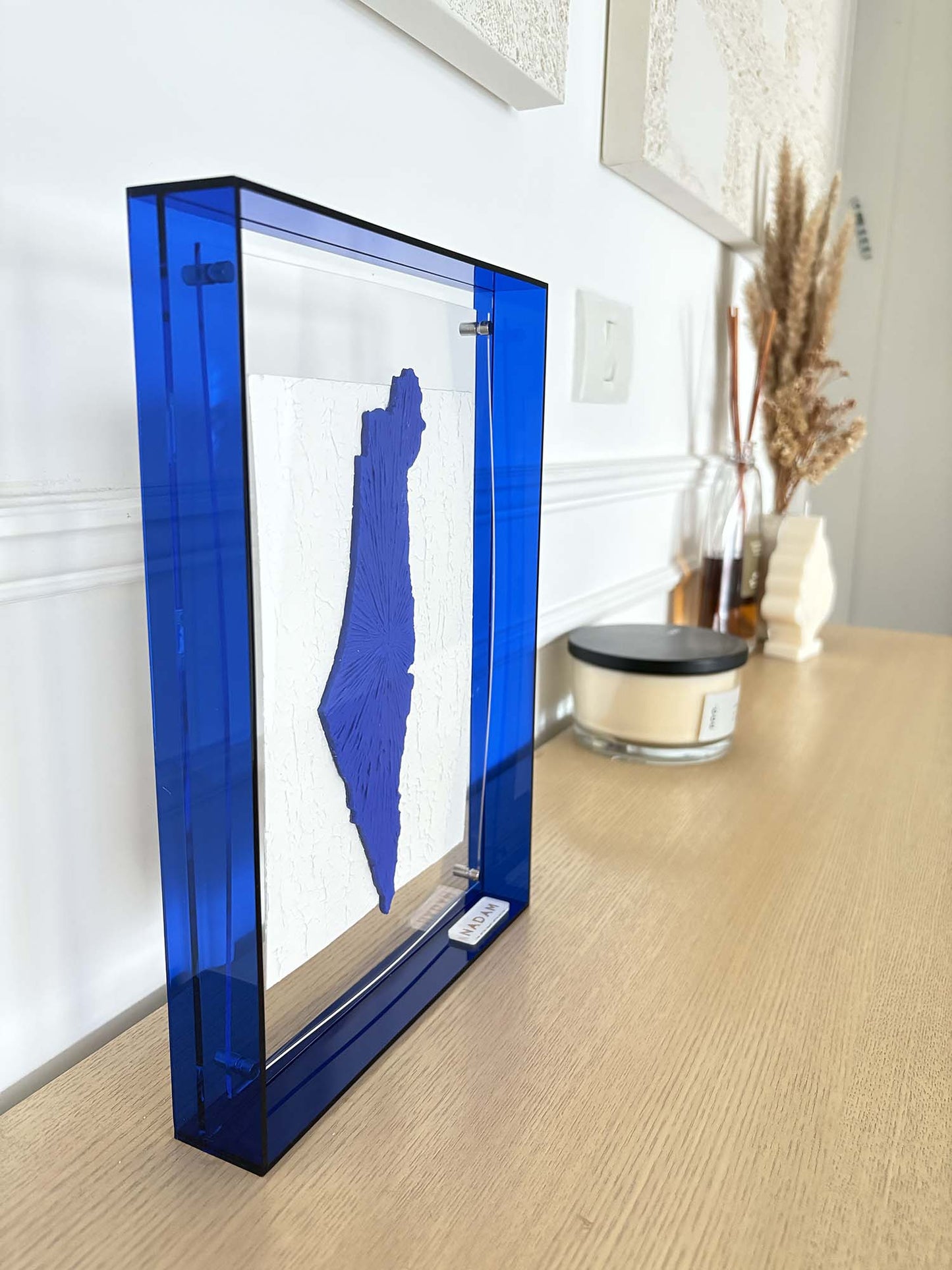 Mon coeur - Blue frame