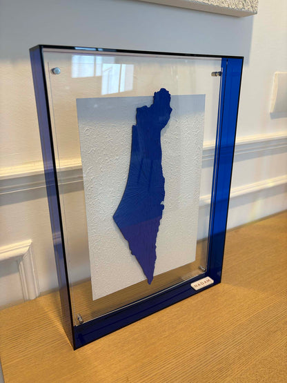 Mon coeur - Blue frame