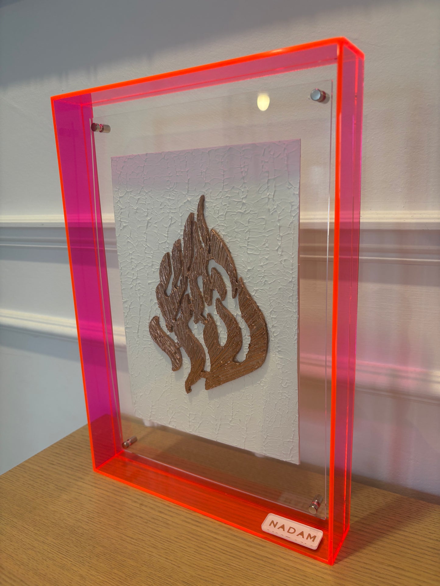 Mon coeur - Pink frame