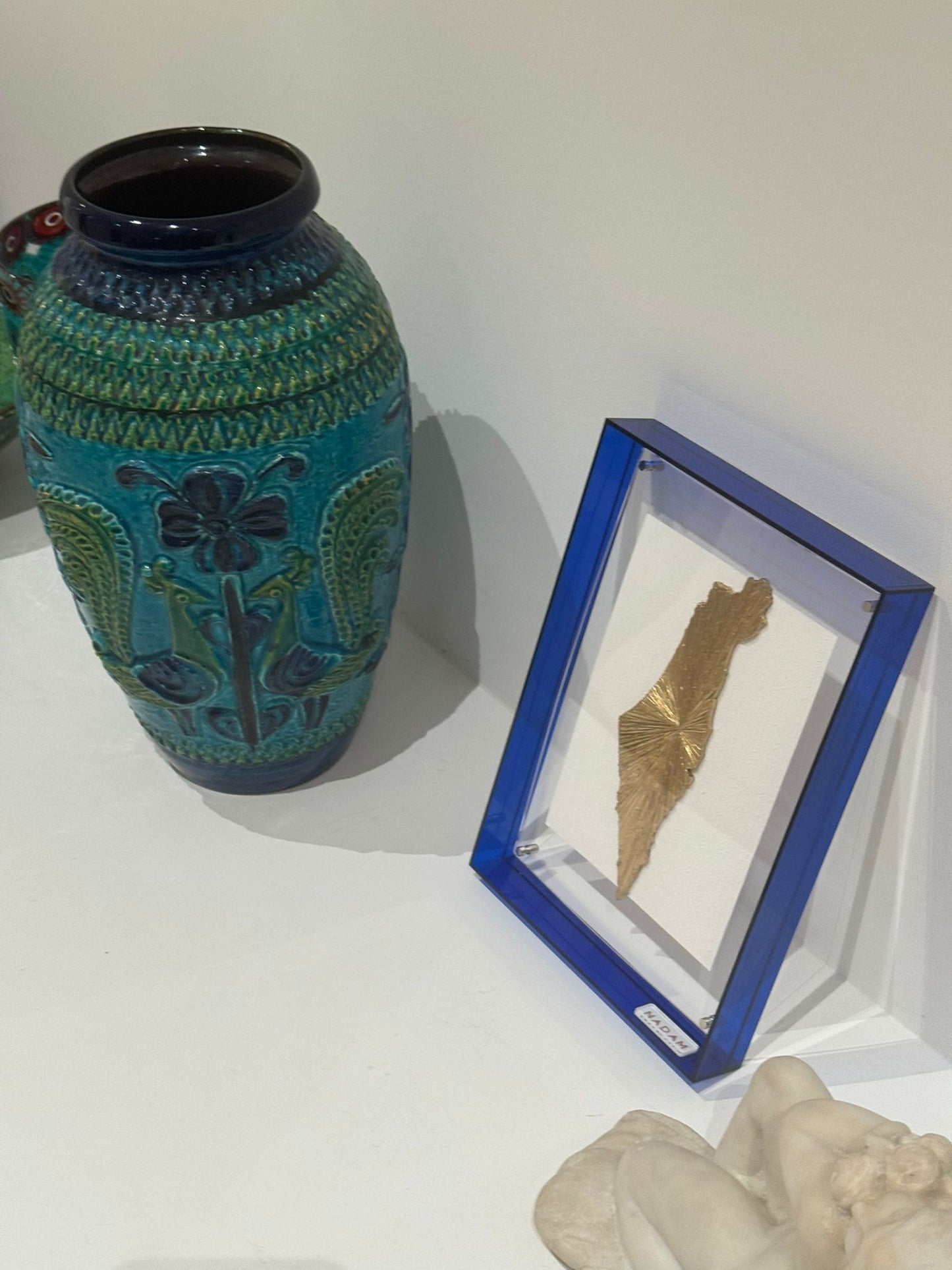 Mon coeur - Blue frame